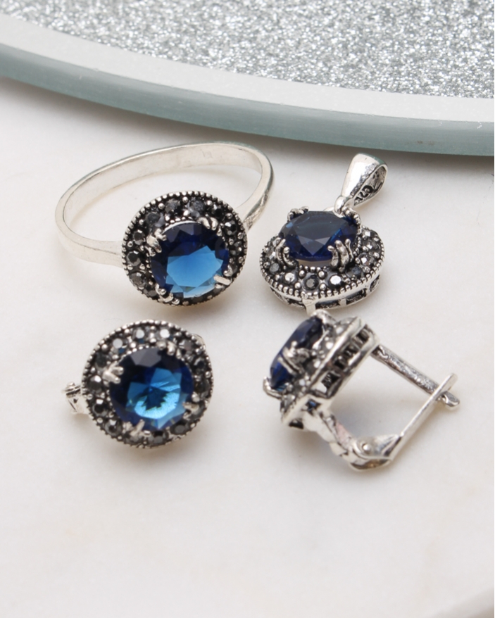 Set argint cu marcasite cod 3-51069, gr6.8