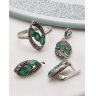 Set argint cu marcasite cod 3-51080, gr7.6