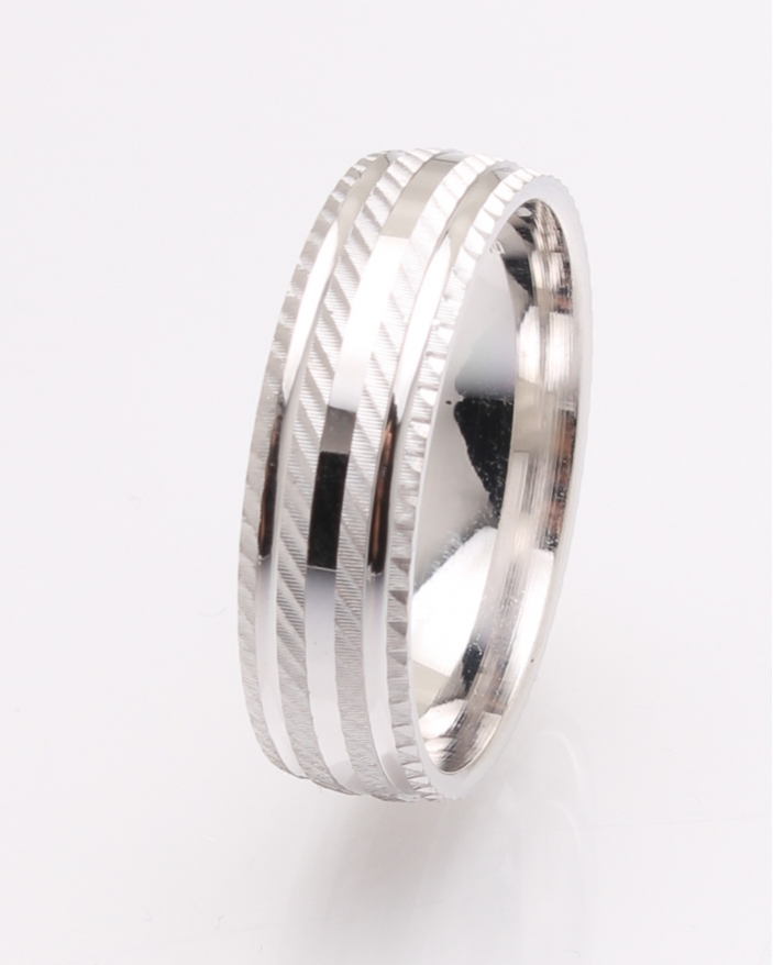 Inel argint rodiat cu model cod 1-25939, gr4.8